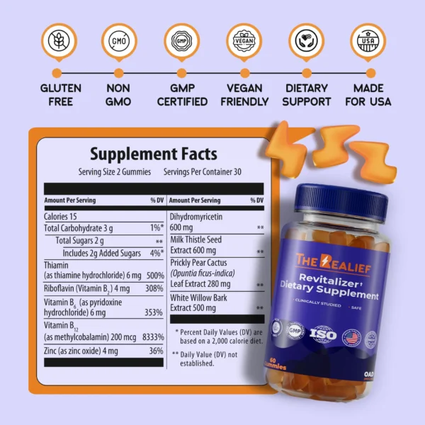 Revitalizer Party Recovery Gummies - Image 6