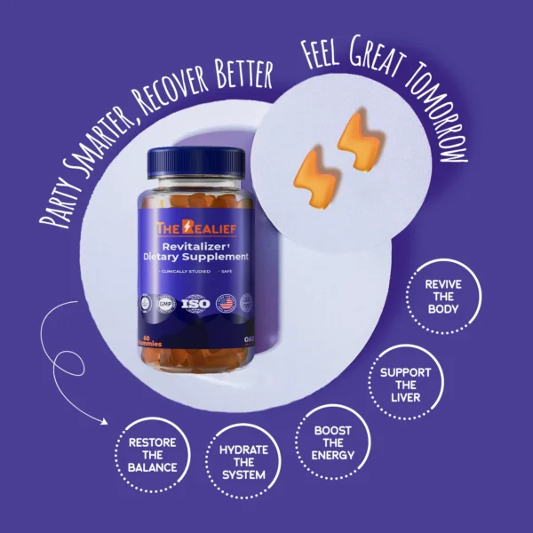 Revitalizer Party Recovery Gummies - Image 8
